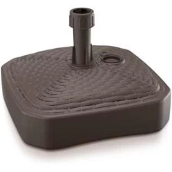 Prosperplast Parasolvoet - Vierkant - Rotan - Bruin - 12 L - 39 Cm