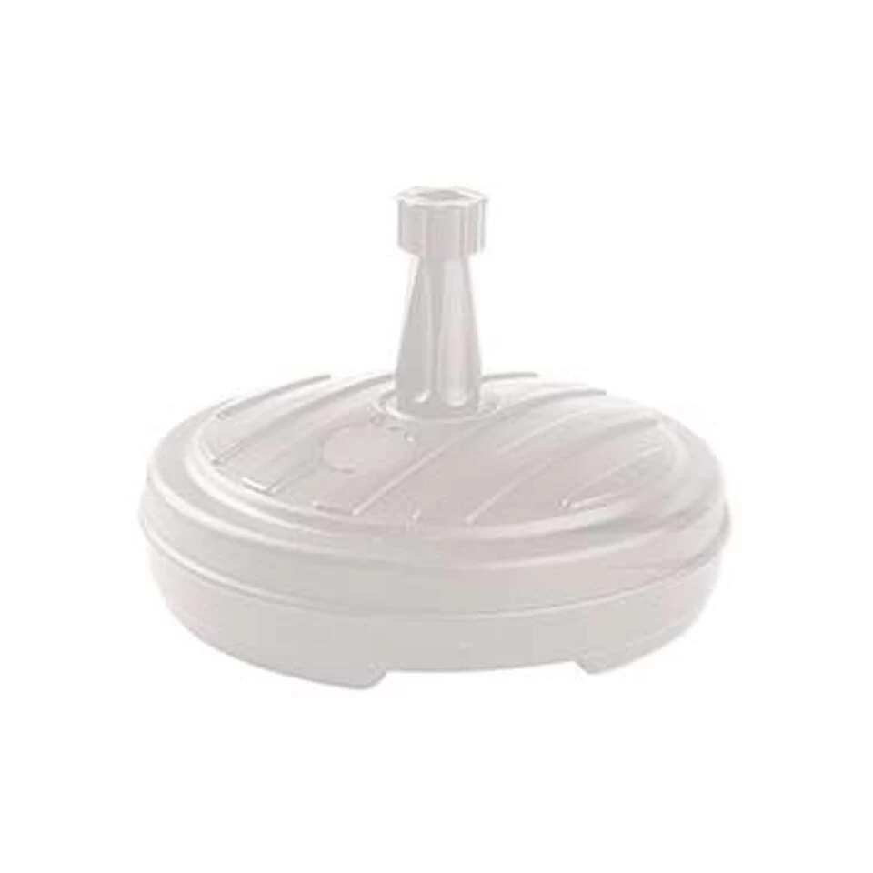 Merkloos Ronde Parasolvoet Wit 42 Cm 13 Liter 3 Merkloos Ronde Parasolvoet Wit 42 Cm 13 Liter