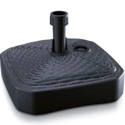 Prosperplast Parasolvoet - Vierkant - Rotan - Antraciet - 12 L