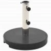 VidaXL Parasolvoet Rond 20 Kg Graniet Zwart 1 VidaXL Parasolvoet Rond 20 Kg Graniet Zwart -Buitenparasol Winkel 1000000945