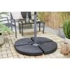 909 Outdoor Vulbaar Voetstuk Voor Parasol, 100 X 100 Cm 2 909 Outdoor Vulbaar Voetstuk Voor Parasol, 100 X 100 Cm -Buitenparasol Winkel 1000000956