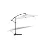 909 Outdoor Hangende Parasol Met Stalenframe In Wit 2 909 Outdoor Hangende Parasol Met Stalenframe In Wit -Buitenparasol Winkel 1000000987