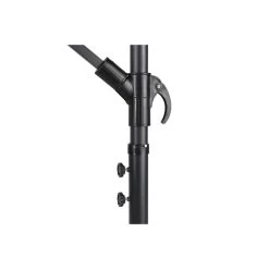 909 Outdoor Hangende Parasol Met Stalenframe In Donkergroen -Buitenparasol Winkel 1000001003 0103