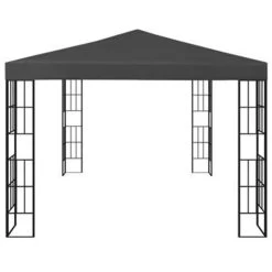 VidaXL Prieel 3x4 M Antraciet -Buitenparasol Winkel 1000001212 0103