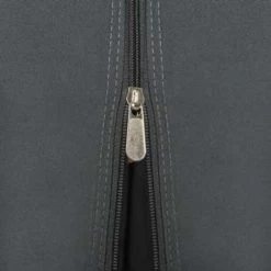 VidaXL Prieel Met Gordijn 3x3 M Aluminium Zwart -Buitenparasol Winkel 1000001222 0102