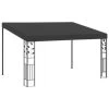 VidaXL Wandprieel 4x3x2,5 M Antraciet 1 VidaXL Wandprieel 4x3x2,5 M Antraciet -Buitenparasol Winkel 1000001307