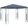 VidaXL Prieel 300x300 Cm Antraciet -Buitenparasol Winkel 1000001327