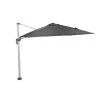 Garden Impressions Zweefparasol Hawaii Deluxe 300x300 Wit - D. Grijs -Buitenparasol Winkel 1000003903