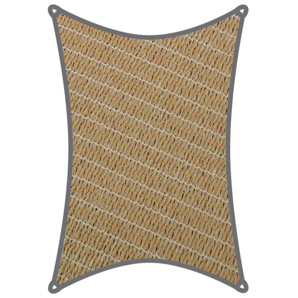 Coolaroo Schaduwdoek Rechthoek 5x3m Zand 3 Coolaroo Schaduwdoek Rechthoek 5x3m Zand