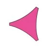 Velleman Schaduwdoek Driehoek 3,6x3,6x3,6m Fuchsia Metset -Buitenparasol Winkel 1000006799