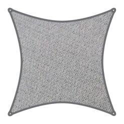 Coolaroo Schaduwdoek Vierkant 5,4x5,4m Grijs