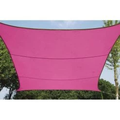 Velleman Schaduwdoek Vierkant 3,6x3,6m Fuchsia Metset 6 Velleman Schaduwdoek Vierkant 3,6x3,6m Fuchsia Metset -Buitenparasol Winkel 1000006857 0101