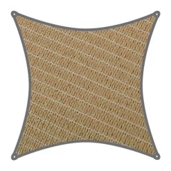 Coolaroo Schaduwdoek Vierkant 5,4x5,4m Zand