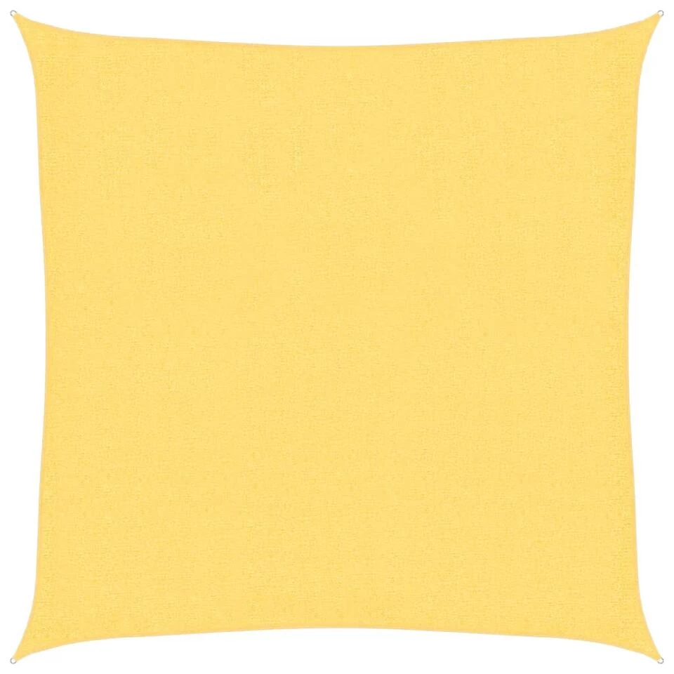 VidaXL Zonnescherm HDPE Vierkant 2x2 M Beige 3 VidaXL Zonnescherm HDPE Vierkant 2x2 M Beige