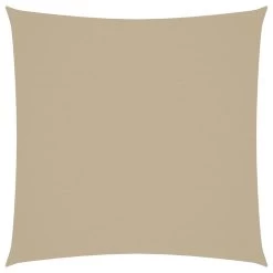 VidaXL Zonnescherm Vierkant 2x2 M Oxford Stof Beige