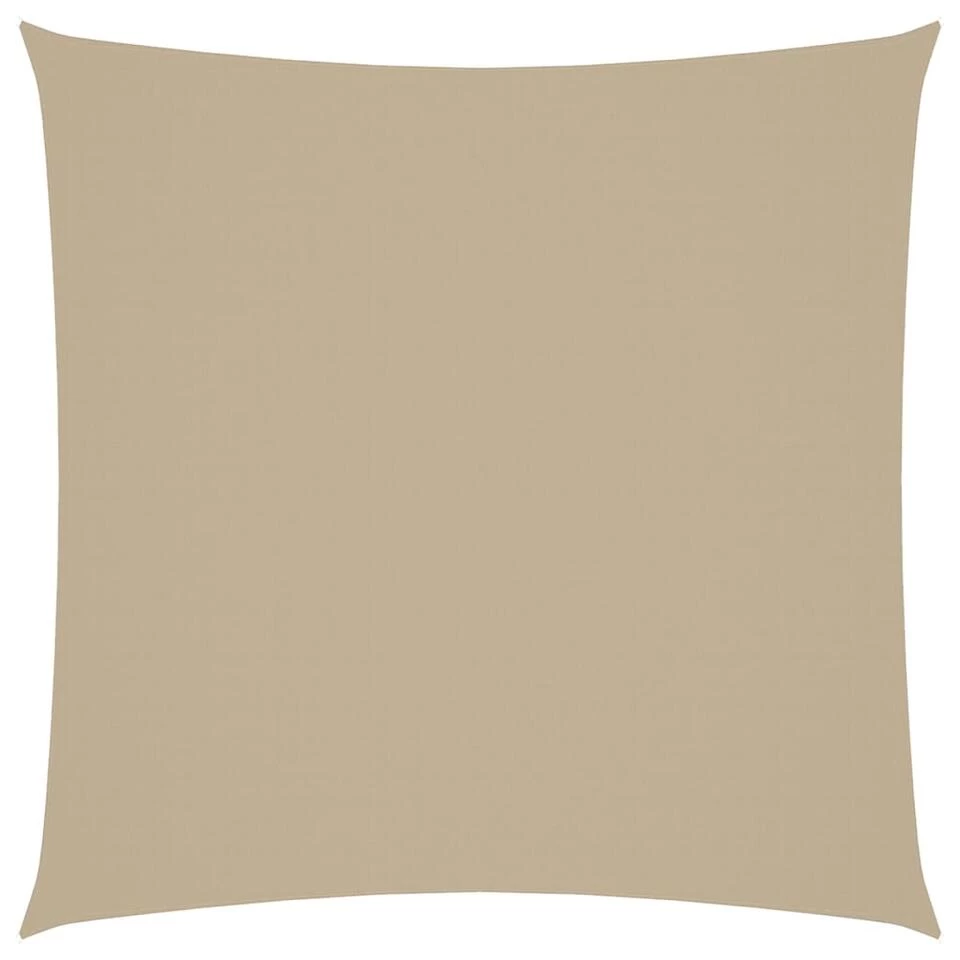 VidaXL Zonnescherm Vierkant 2x2 M Oxford Stof Beige 3 VidaXL Zonnescherm Vierkant 2x2 M Oxford Stof Beige