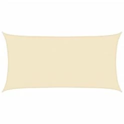VidaXL Zonnescherm HDPE Rechthoekig 2x4 M Créme