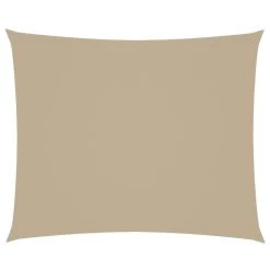 VidaXL Zonnescherm Rechthoekig 4x6 M Oxford Stof Beige