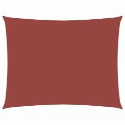 VidaXL Zonnescherm Rechthoekig 4x6 M Oxford Stof Terracottakleur