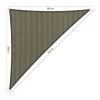 Shadow Comfort 90 Graden Driehoek 3x3x4,2m Desert Storm 1 Shadow Comfort 90 Graden Driehoek 3x3x4,2m Desert Storm -Buitenparasol Winkel 1000013756