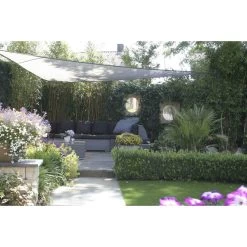 Sunfighters Waterdicht 3,5x4x4,5 Ivoor -Buitenparasol Winkel 1000013781 0110