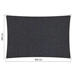 Shadow Comfort Rechthoek 3x4m DuoColor Carbon Black 7 Shadow Comfort Rechthoek 3x4m DuoColor Carbon Black -Buitenparasol Winkel 1000013814 0101