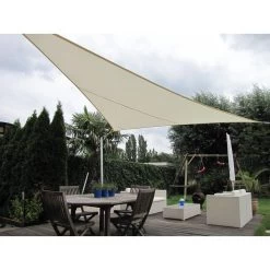 Sunfighters Vierkant 4.2 Meter Ivoor -Buitenparasol Winkel 1000013841 0110