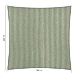 Shadow Comfort Vierkant 2x2m Moonstone Green
