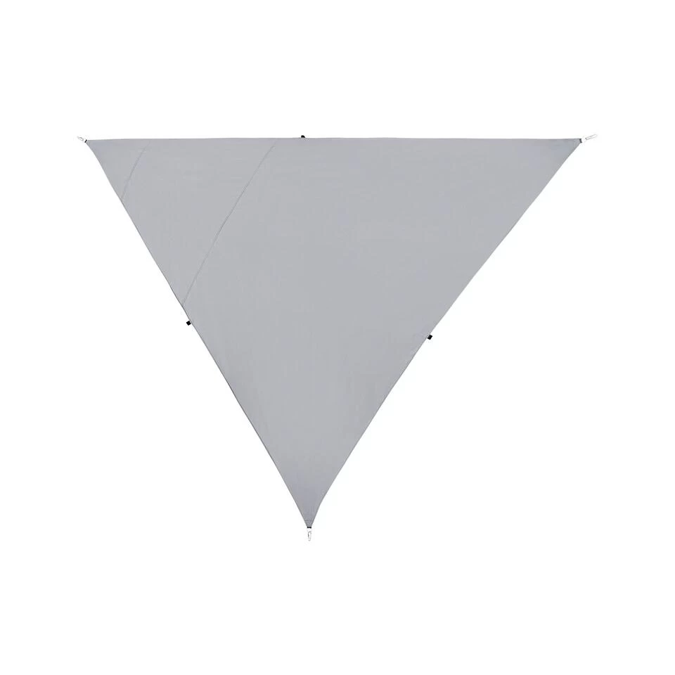 Beliani Schaduwdoek LUKKA - Grijs Polyester 3 Beliani Schaduwdoek LUKKA - Grijs Polyester