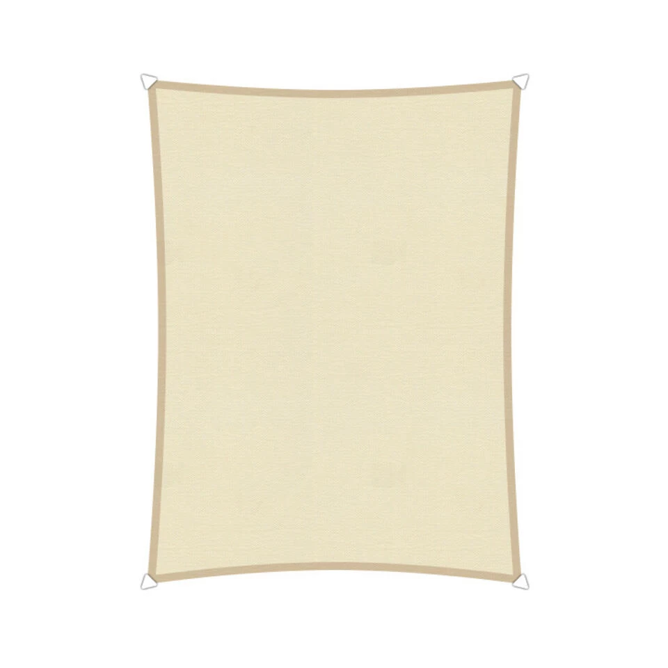 Sunfighters Waterdicht 3,5x5 Ivoor Met Bevestigingsset 4 Sunfighters Waterdicht 3,5x5 Ivoor Met Bevestigingsset - Afbeelding 2