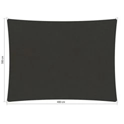 Shadow Comfort Waterafstotend Rechthoek 3x4m Warm Grey Metset