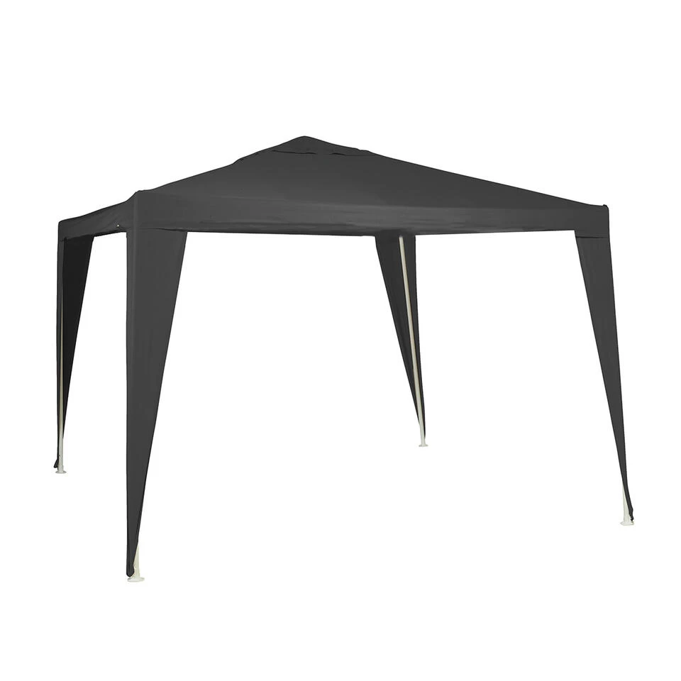 Garden Impressions Esprit Paviljoen 3x3 M Donker Grijs 4 Garden Impressions Esprit Paviljoen 3x3 M Donker Grijs - Afbeelding 2