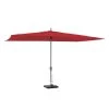 Madison - Parasol Rectangle Brick Red - 400x300 - Rood -Buitenparasol Winkel 1000036286