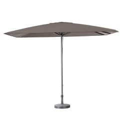 Madison - Parasol Profi-line - Vierkant 400x300 - Volant - Taupe