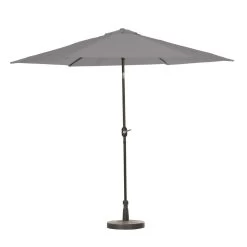 Madison - Parasol Tenerife Round Grey - 300cm - Grijs 5 Madison - Parasol Tenerife Round Grey - 300cm - Grijs -Buitenparasol Winkel 1000036300 0101