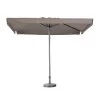 Madison - Parasol Profi-line 350x350 - Vierkant - Volant Taupe