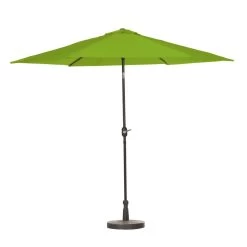 Madison - Parasol Tenerife Round Apple Green - 300cm - Groen