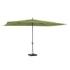 Madison - Parasol Rectangle Sage Green - 400x300 - Groen 1 Madison - Parasol Rectangle Sage Green - 400x300 - Groen -Buitenparasol Winkel 1000036307