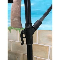 SenS-Line Menorca Zweefparasol Rond - Ø 300 Cm - Ecru -Buitenparasol Winkel 1000040419 0103