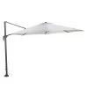 Garden Impressions Hawaii M Zweefparasol Ø330 Cm Licht Grijs -Buitenparasol Winkel 1000043840