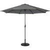 SenS-Line - Salou Parasol Grijs Ø300 Cm - Grijs -Buitenparasol Winkel 1000049250