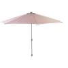 SenS-Line - Salou Parasol Taupe Ø300 Cm - Grijs -Buitenparasol Winkel 1000049256