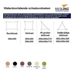 Nesling Coolfit 3x5 Antraciet 9 Nesling Coolfit 3x5 Antraciet -Buitenparasol Winkel 1000054049 0103