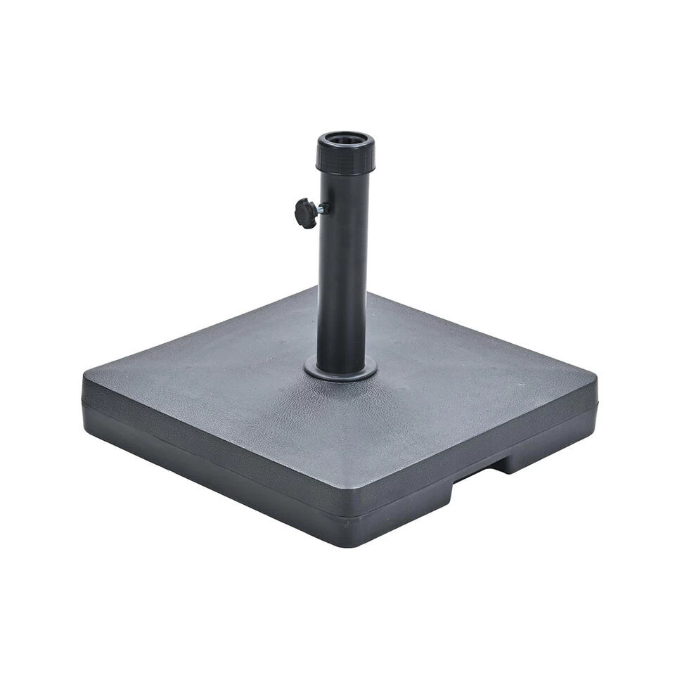 Garden Impressions Parasolvoet Beton 25 Kg - Zwart 4 Garden Impressions Parasolvoet Beton 25 Kg - Zwart - Afbeelding 2