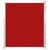 VidaXL Wind-/zonnescherm Uittrekbaar 160x300 Cm Rood 1 VidaXL Wind-/zonnescherm Uittrekbaar 160x300 Cm Rood -Buitenparasol Winkel 1000060737