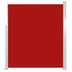 VidaXL Wind-/zonnescherm Uittrekbaar 160x300 Cm Rood