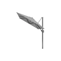 Platinum Voyager Zweefparasol T1 3x2 M. - Light Grey Met Voet En Hoes -Buitenparasol Winkel 1000073283 0102