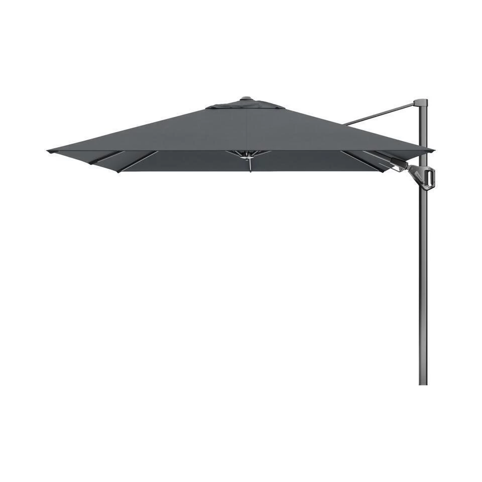 Platinum Voyager Vierkante Zweefparasol T2 2,7x2,7 M. - Antraciet 3 Platinum Voyager Vierkante Zweefparasol T2 2,7x2,7 M. - Antraciet