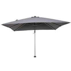 Garden Impressions Hawaii Zweefparasol 3x3 M. Donker Grijs + Led -Buitenparasol Winkel 1000073302 0102