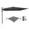 Platinum Challenger Premium T1 4x3 M - Faded Black Met Voet En Hoes 1 Platinum Challenger Premium T1 4x3 M - Faded Black Met Voet En Hoes -Buitenparasol Winkel 1000073306